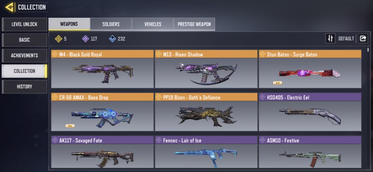 اکانت کالاف دیوتی موبایل کد 1288 3