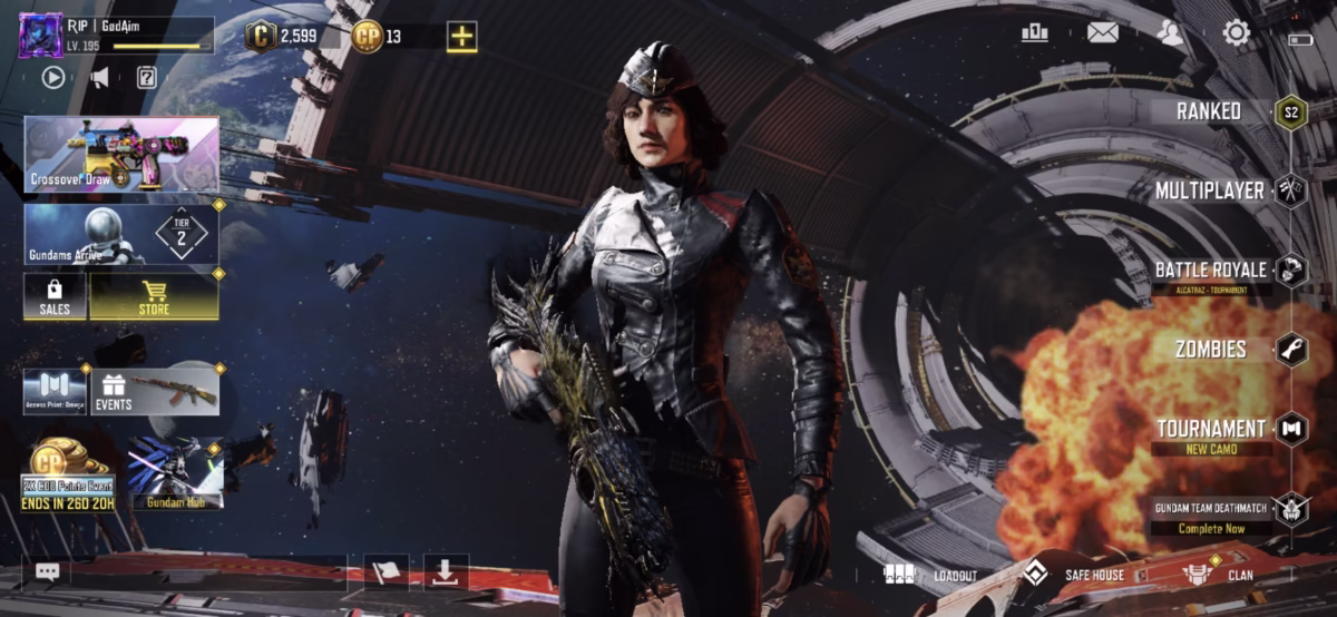 اکانت کالاف دیوتی موبایل کد 1288