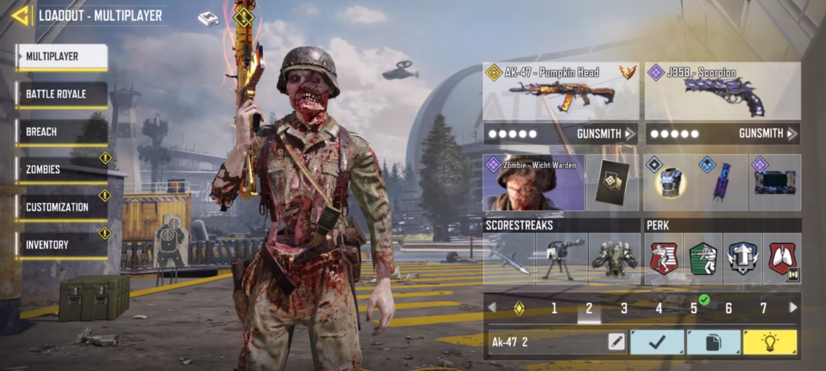 اکانت کالاف دیوتی موبایل کد 1245 3