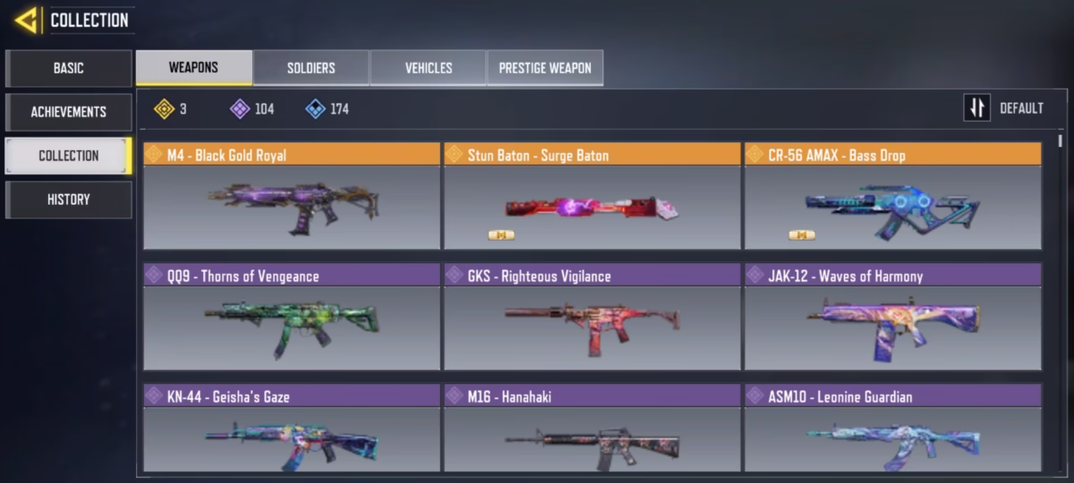 اکانت کالاف دیوتی موبایل کد 1231 2