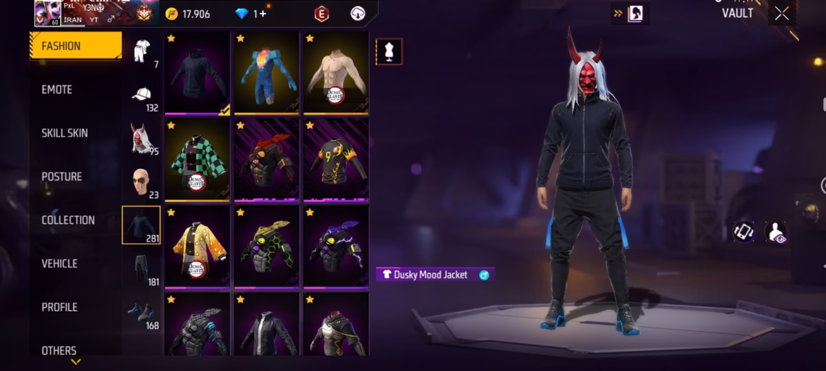 اکانت فری فایر کد 3039 3