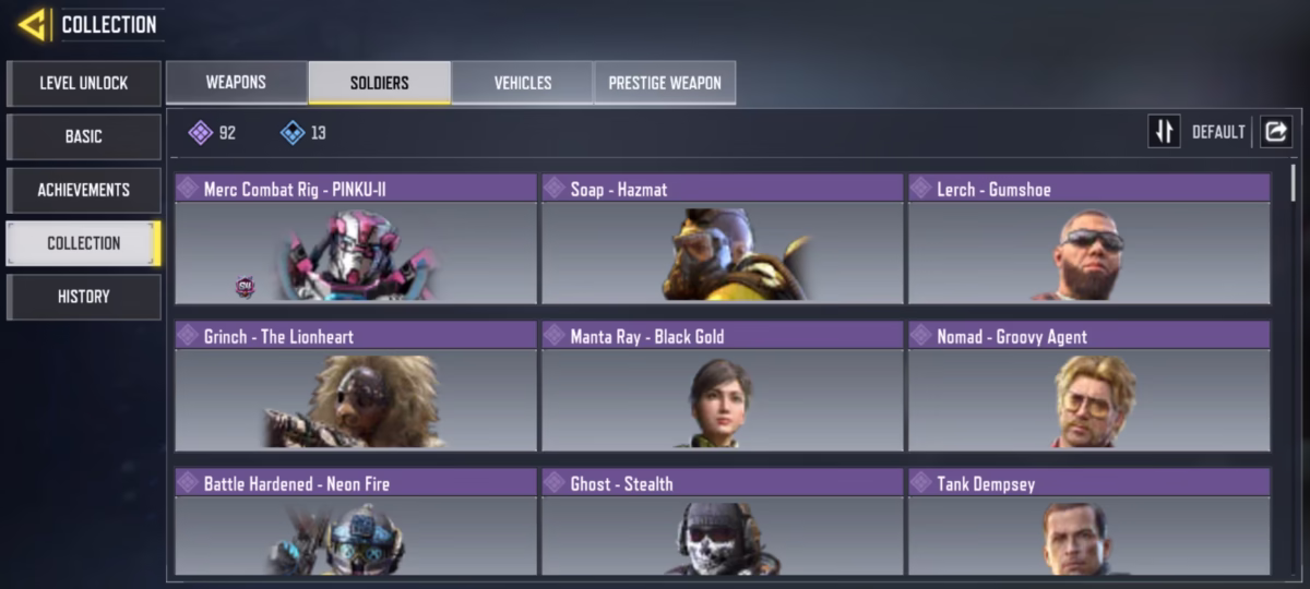 اکانت کالاف دیوتی موبایل کد 1234 3