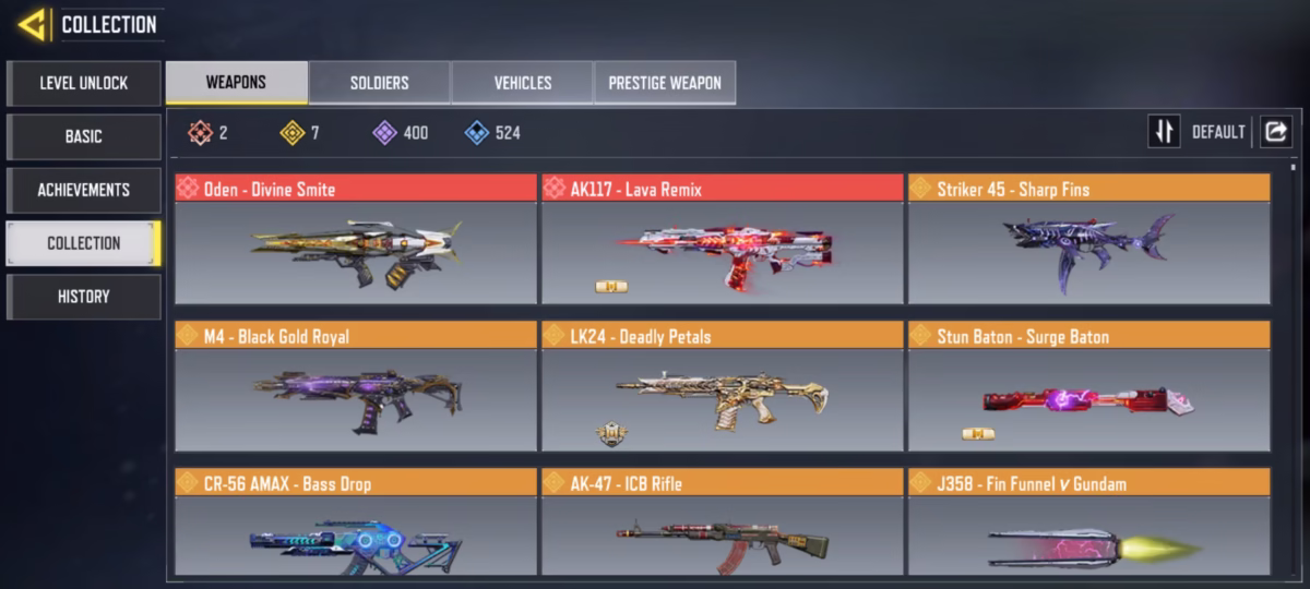 اکانت کالاف دیوتی موبایل کد 1259 2