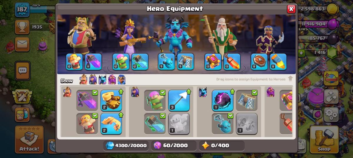 اکانت کلش اف کلنز تاون هال 14 کد 2017 6