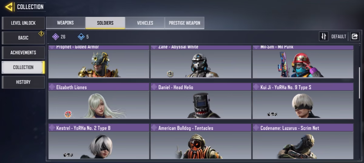 اکانت کالاف دیوتی موبایل کد 1279 3