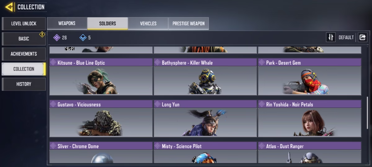 اکانت کالاف دیوتی موبایل کد 1279 4