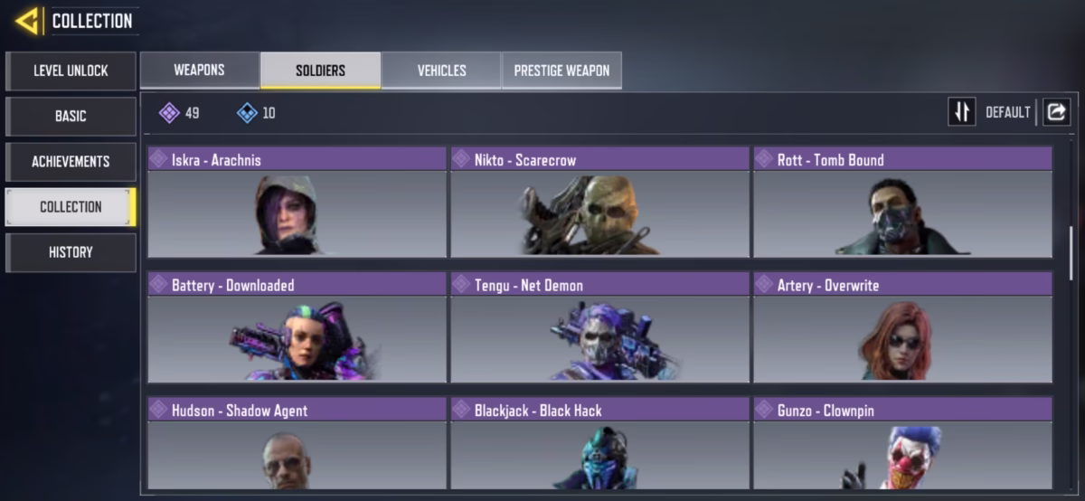 اکانت کالاف دیوتی موبایل کد 1241 4