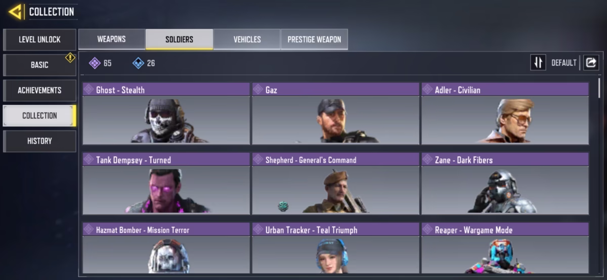 اکانت کالاف دیوتی موبایل کد 1242 4