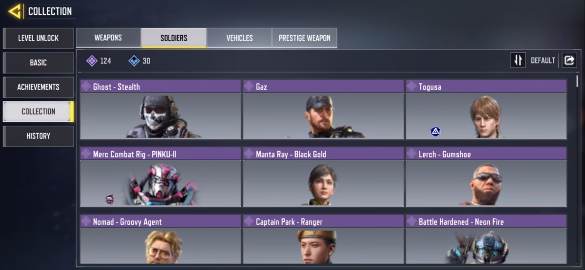 اکانت کالاف دیوتی موبایل کد 1240 4