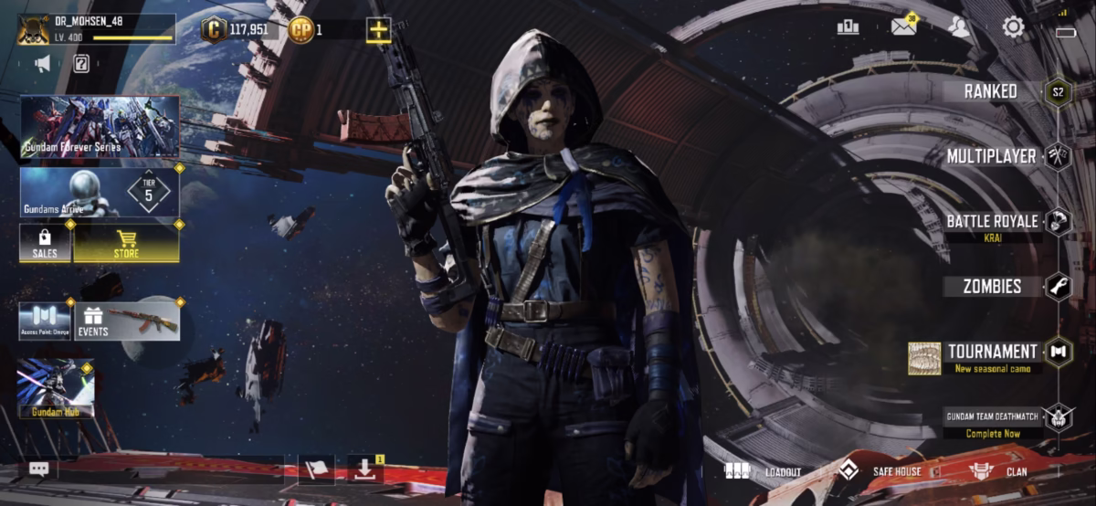 اکانت کالاف دیوتی موبایل کد 1243