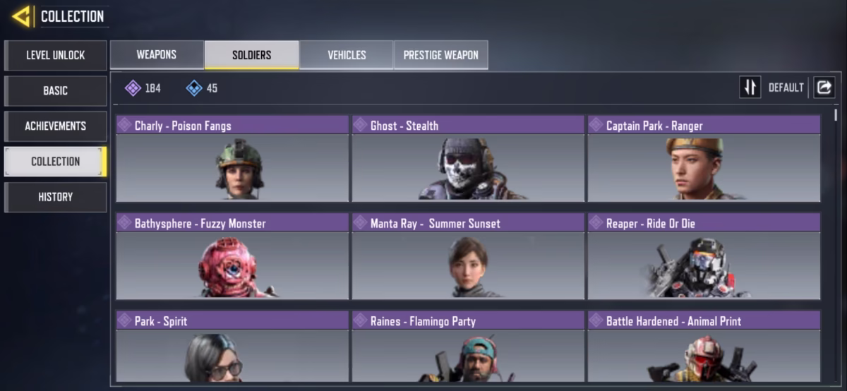 اکانت کالاف دیوتی موبایل کد 1277 4