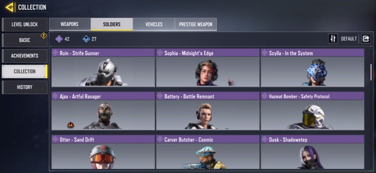 اکانت کالاف دیوتی موبایل کد 1284 5