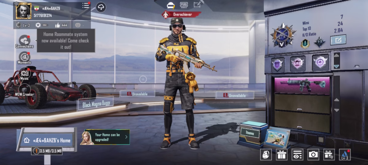 اکانت پابجی موبایل کد 4009