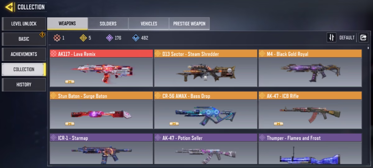 اکانت کالاف دیوتی موبایل کد 1281 2