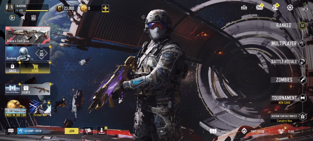 اکانت کالاف دیوتی موبایل کد 1281