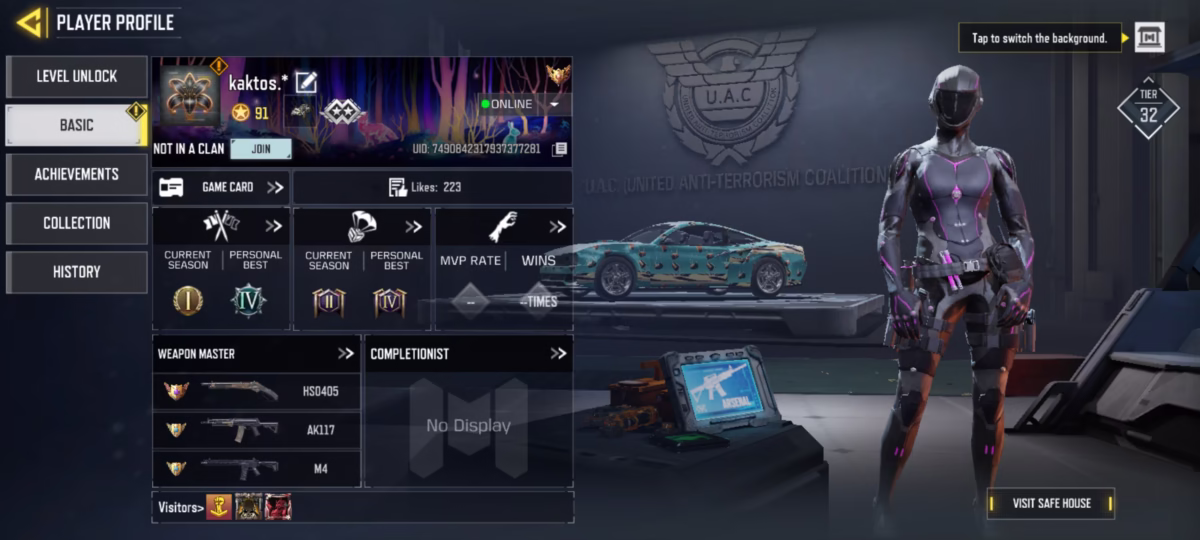 Screenshot_۲۰۲۵-۰۷-۲۹-۱۸-۴۷-۱۲-۰۲۴_com.activision.callofduty.shooter اکانت کالاف دیوتی موبایل کد 1295