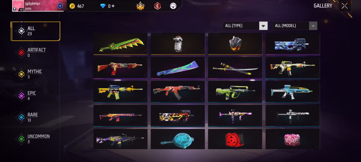 اکانت فری فایر کد 3031 2