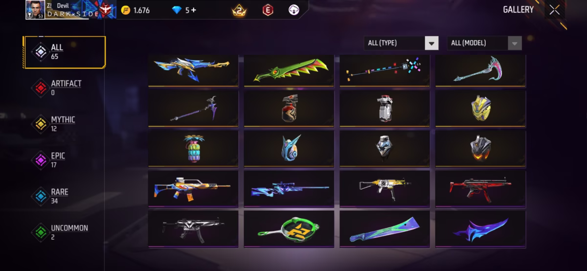 اکانت فری فایر کد 3041 2