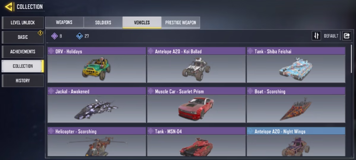 اکانت کالاف دیوتی موبایل کد 1260 4