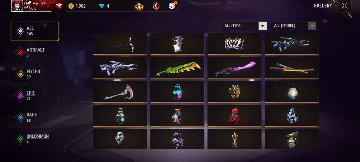 اکانت فری فایر کد 3046 2