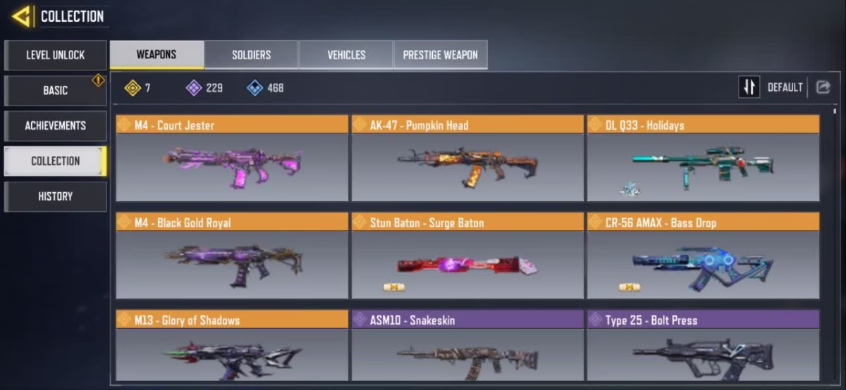 اکانت کالاف دیوتی موبایل کد 1283 3