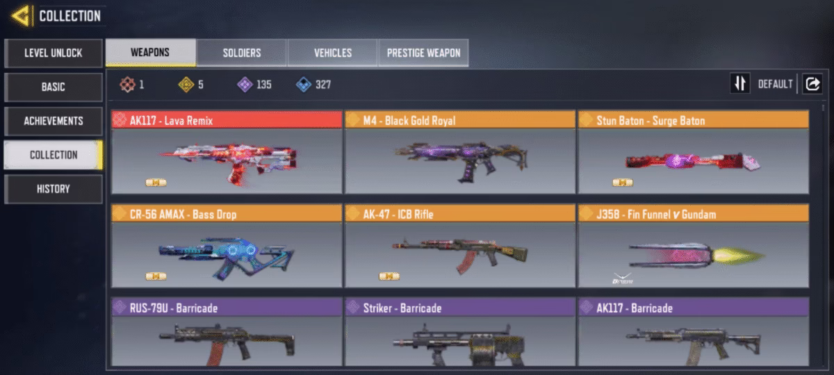 اکانت کالاف دیوتی موبایل کد 1362 2