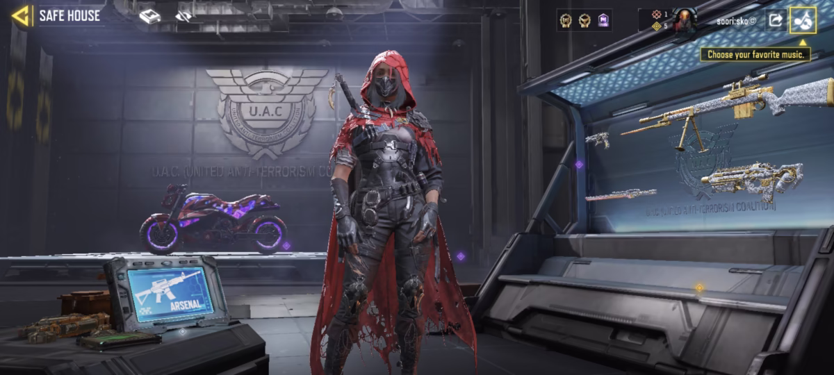 اکانت کالاف دیوتی موبایل کد 1360 4