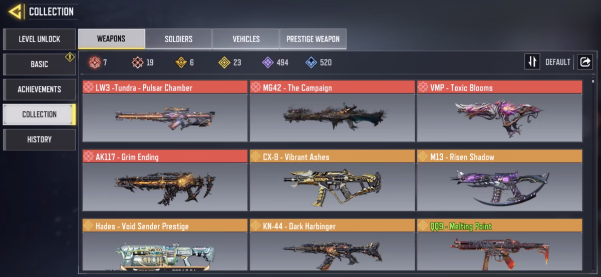 اکانت کالاف دیوتی موبایل کد 1331 4