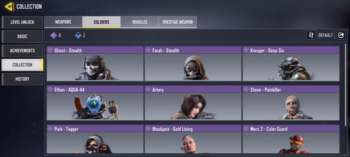 اکانت کالاف دیوتی موبایل کد 1335 3