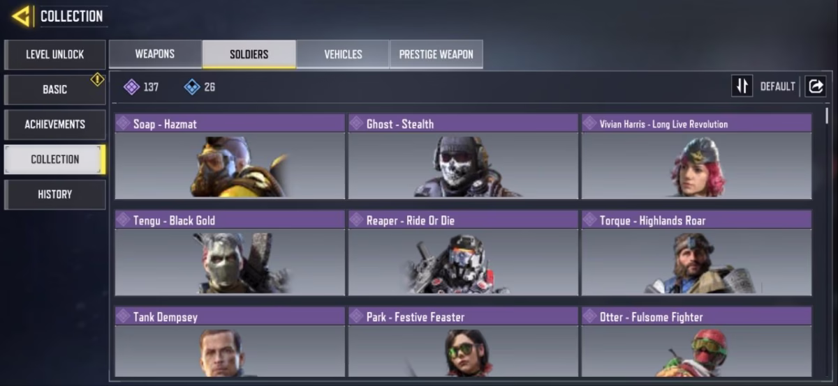 اکانت کالاف دیوتی موبایل کد 1337 4