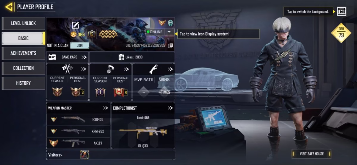 اکانت کالاف دیوتی موبایل کد 1339 2