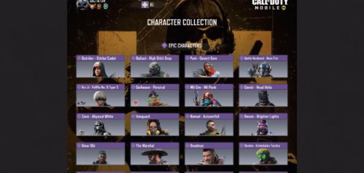 اکانت کالاف دیوتی موبایل کد 1334 3