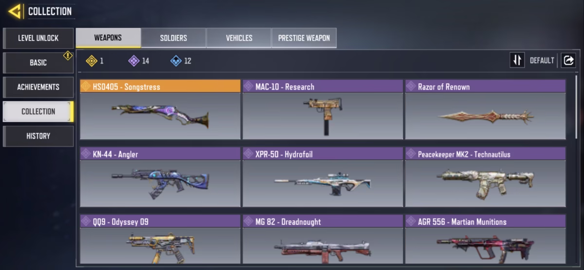 اکانت کالاف دیوتی موبایل کد 1322 3