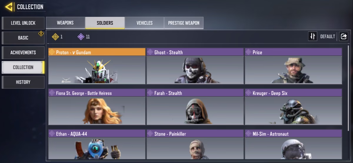 اکانت کالاف دیوتی موبایل کد 1322 4