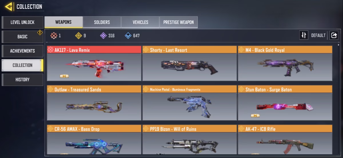 اکانت کالاف دیوتی موبایل کد 1323 3