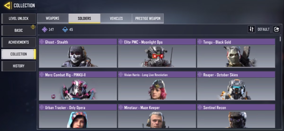 اکانت کالاف دیوتی موبایل کد 1323 5