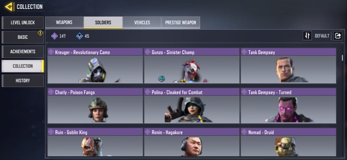 اکانت کالاف دیوتی موبایل کد 1323 7