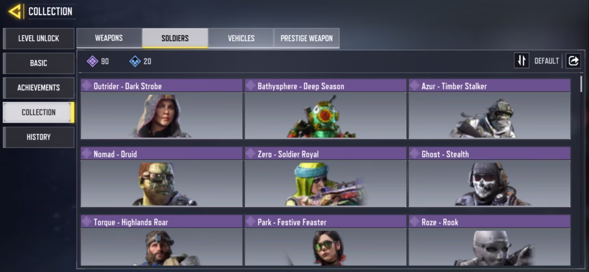 اکانت کالاف دیوتی موبایل کد 1335 4