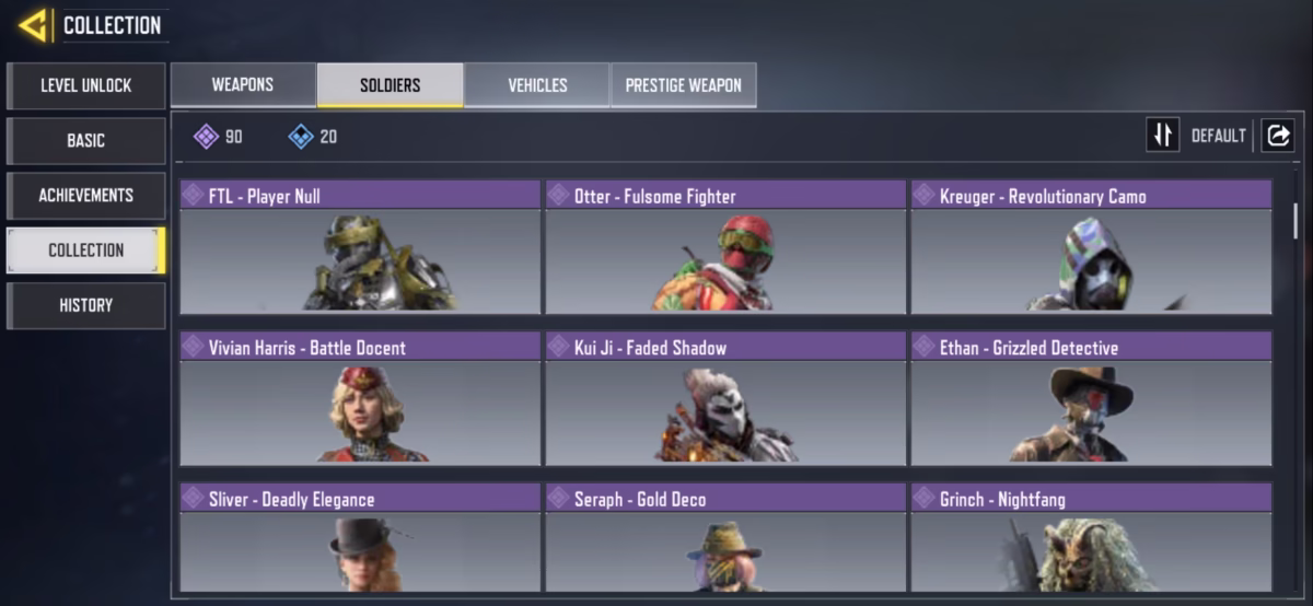 اکانت کالاف دیوتی موبایل کد 1335 5