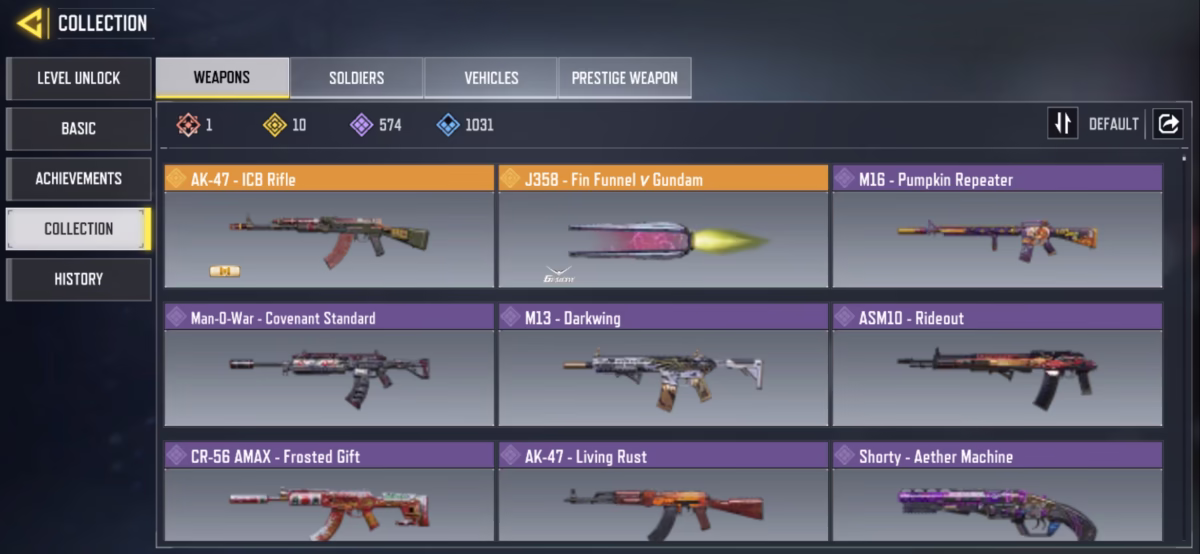 اکانت کالاف دیوتی موبایل کد 1341 4