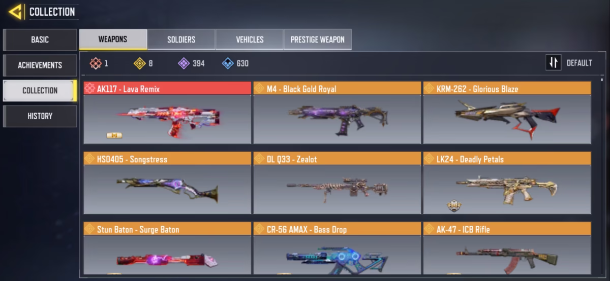 اکانت کالاف دیوتی موبایل کد 1342 2