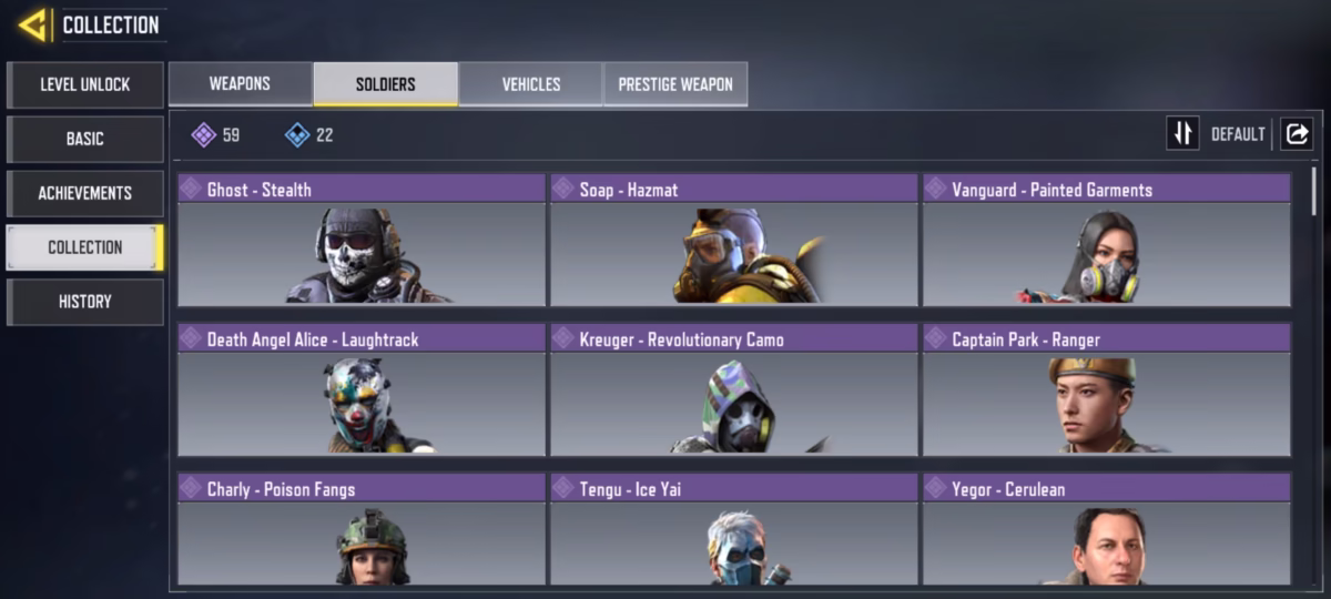 اکانت کالاف دیوتی موبایل کد 1303 4