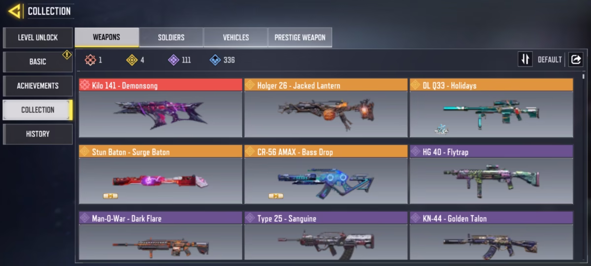 اکانت کالاف دیوتی موبایل کد 1306 2