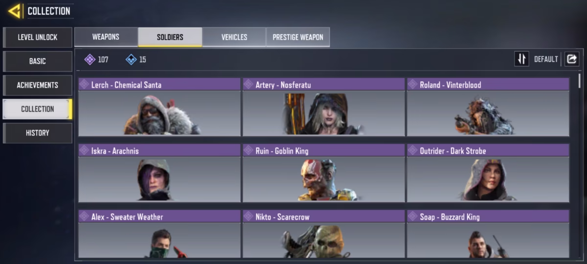 اکانت کالاف دیوتی موبایل کد 1349 3