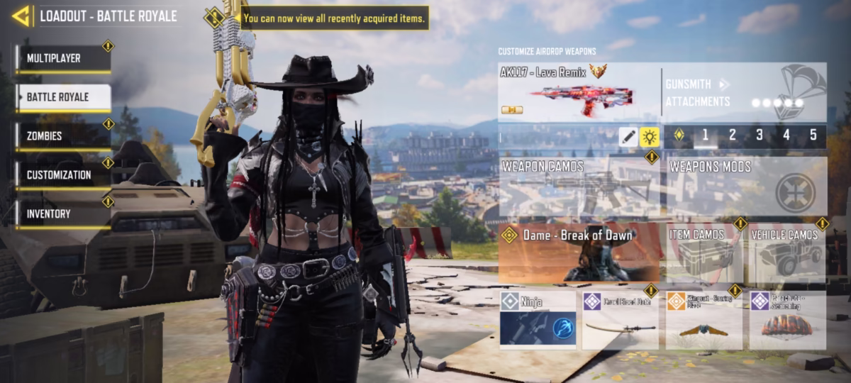 اکانت کالاف دیوتی موبایل کد 1320 3