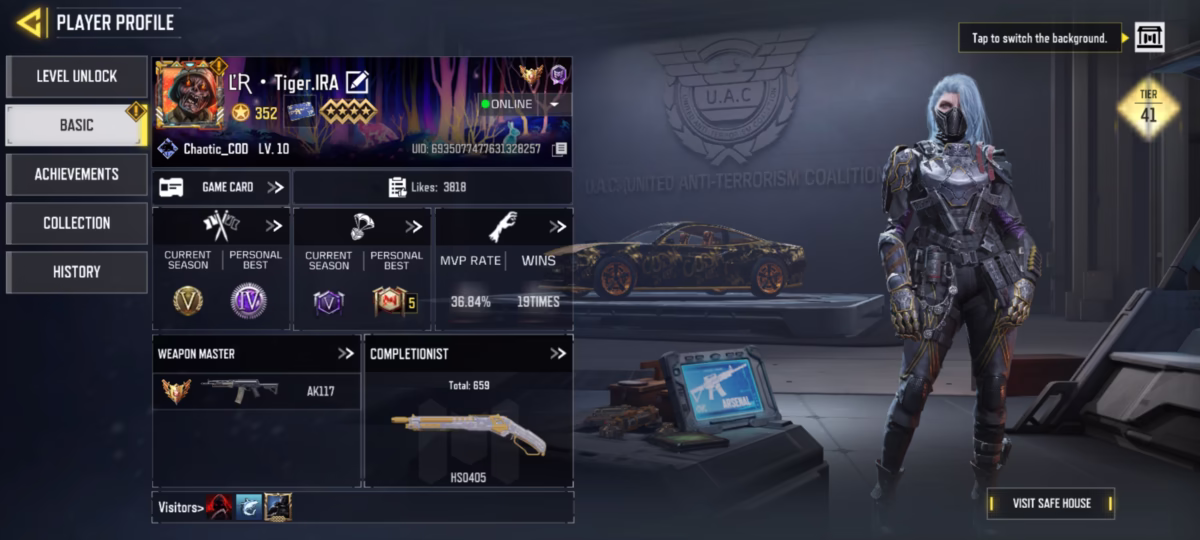 Screenshot_۲۰۲۵-۰۸-۲۴-۱۲-۴۹-۰۵-۵۳۷_com.activision.callofduty.shooter اکانت کالاف دیوتی موبایل کد 1366