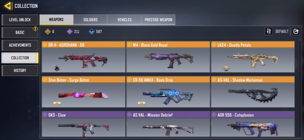 اکانت کالاف دیوتی موبایل کد 1302 2