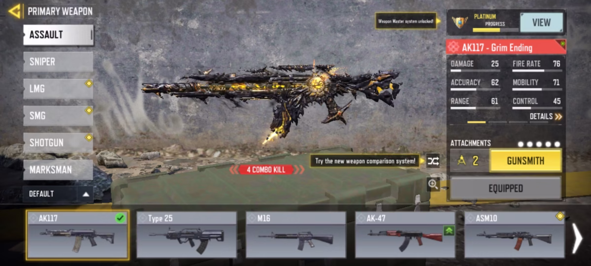 اکانت کالاف دیوتی موبایل کد 1316 4