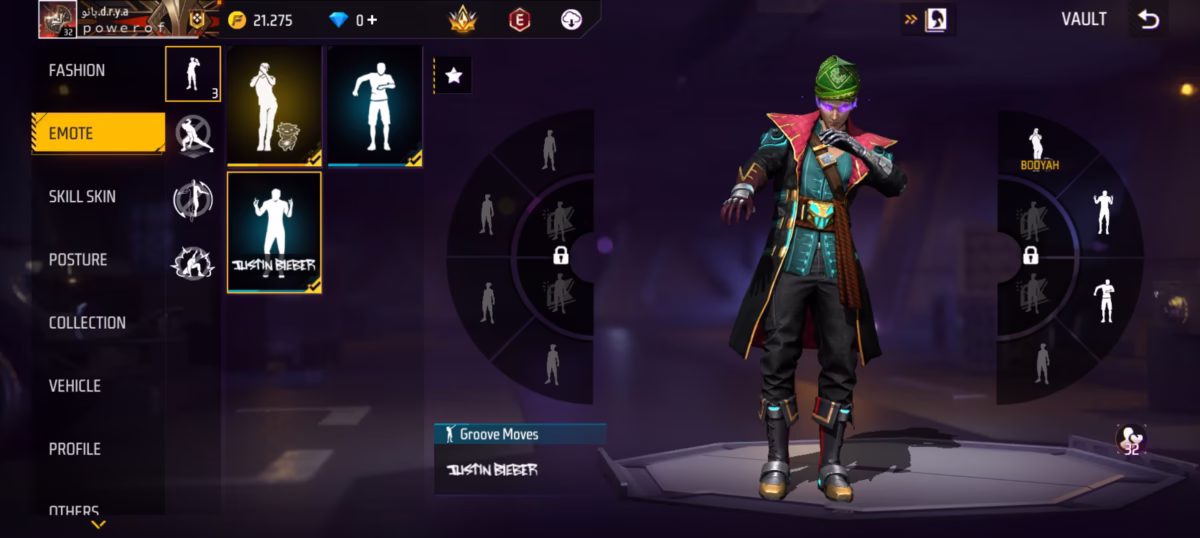 اکانت فری فایر کد 3052 2