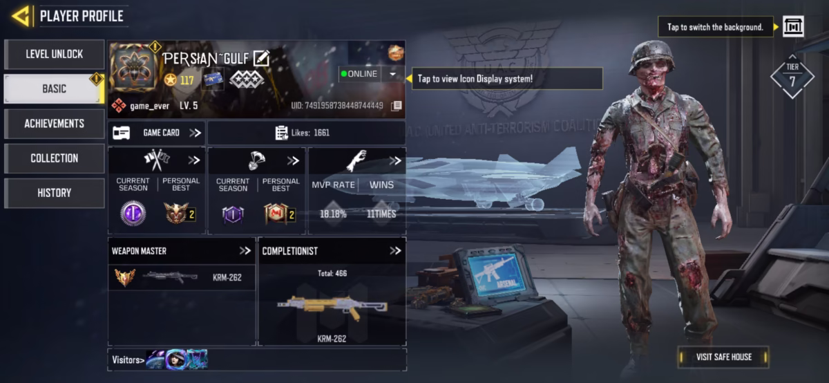 اکانت کالاف دیوتی موبایل کد 1359 2